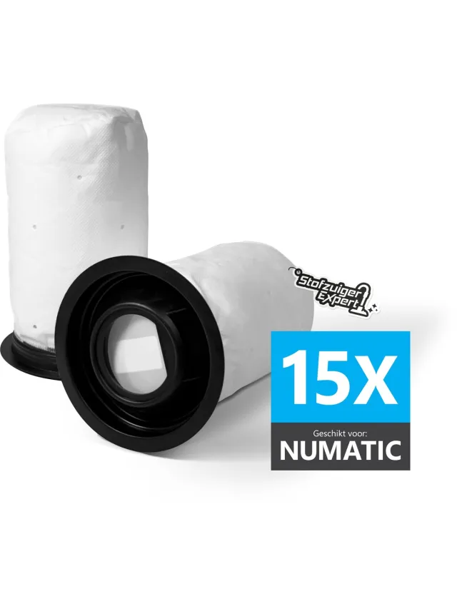Stofzuiger Expert 15x Pods Stofzuigerzakken Geschikt voor Numatic Henry Quick & Hetty Quick