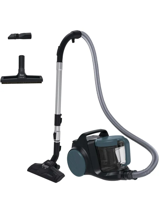 Hoover HP2 Turbo Move HP210H 011 2,5 l Cilinderstofzuiger Droog 800 W Zakloos Zwart