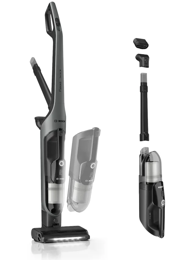 Bosch BHH4GN28 steelstofzuiger grijs