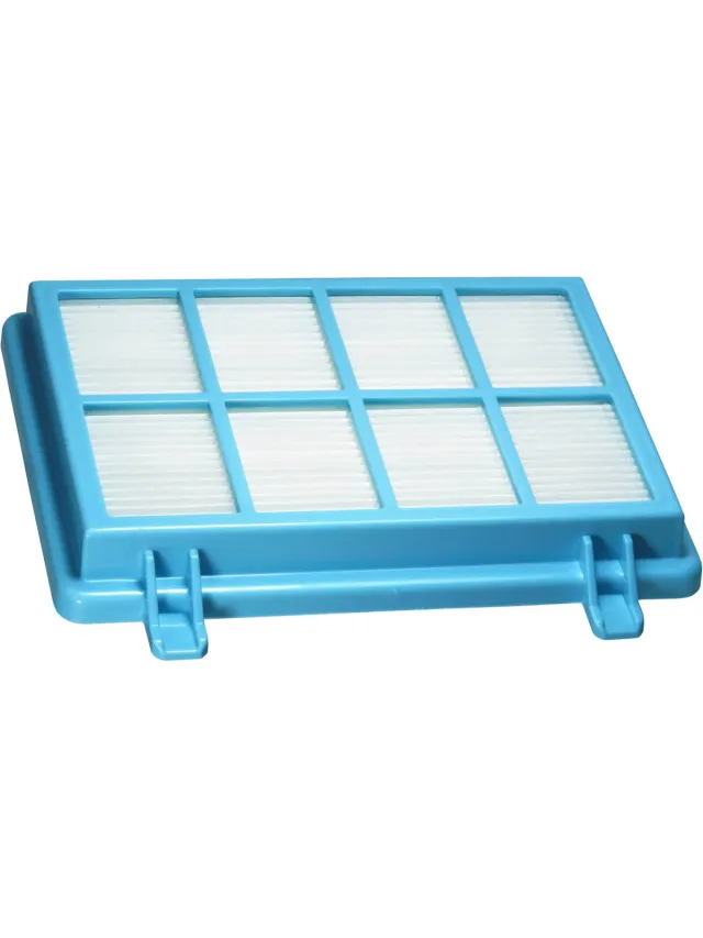 Dparts HEPA filter geschikt voor Philips - voor PowerPro Compact en PowerPro City zakloze stofzuiger - hepafilter - stofzuigerfilter nr. FC8010 - FC8010/01 Blauw