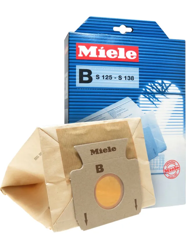 Miele stofzuigerzak papier (doos) type B 5st.