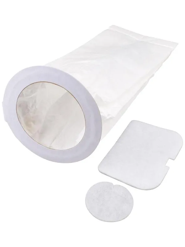 Covako Geschikt voor NILFISK. VOORDEEL 2 x 5 stuks. Stofzuigerzakken voor Rugzakzuiger Adgility 6XP, Back Vac 6, Comfort Pak6, 1471098500, + motorstoffilter en uitlaatfilter. COVAKO Merk
