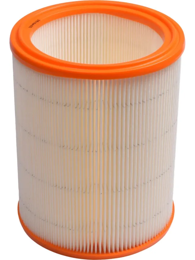 Covako Geschikt voor NILFISK. Luchtafvoerfilter voor Turbo 1001, SB Station, 30063, Stofklasse M. COVAKO Merk oranje/wit