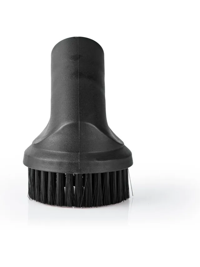 Nedis Plumeau - Kunststof Haar - Universeel toepasbaar - 32 mm Zwart