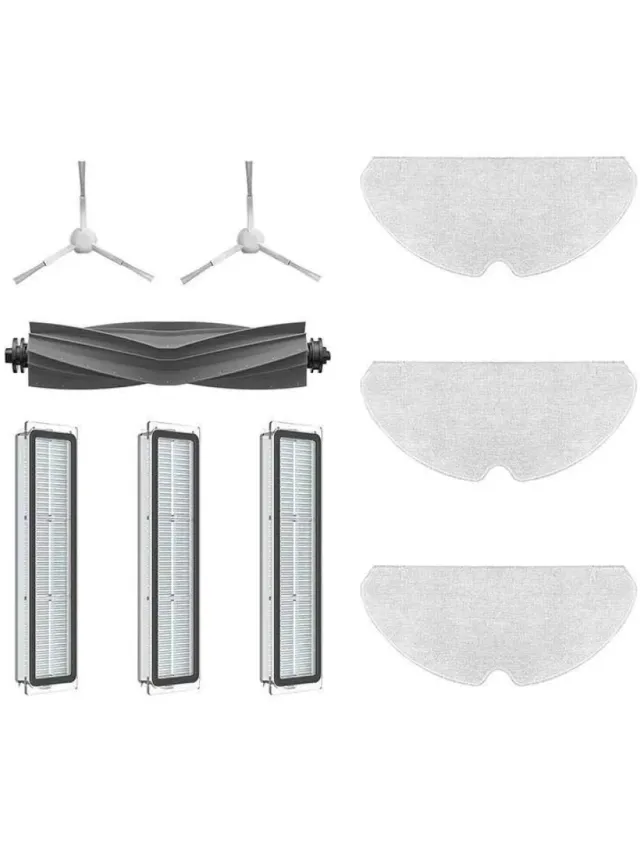 Dreame Accessoireset Voor Stofzuiger D10S Reserveonderdelen En Uitrusting Black / White / Orange / Red / Grey