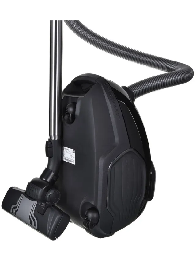 Electrolux EPF63EB-S PowerForce Stofzuiger met zak - 700W - Actieradius 9m - Hygiënisch Filter - Inhoud 3.5L - Zwart