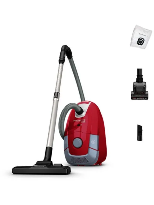 Rowenta RO3164EA – Stofzuiger met zak – 900W – 4,5 l – Rood
