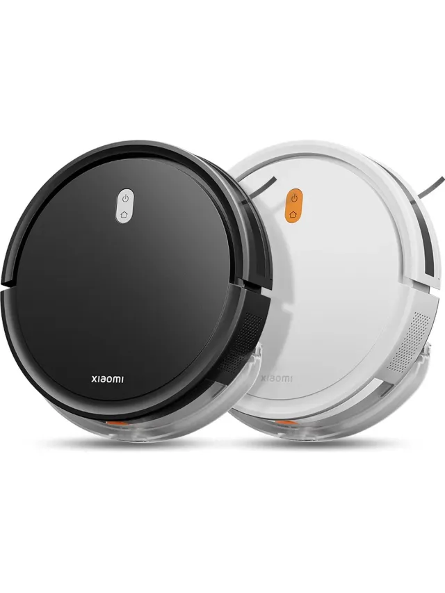 Xiaomi Robot Vacuum E5 - Robot Stofzuiger - Met Dweilfunctie - Geschikt voor huisdieren - Dubbele zijborstels - Zwart - 2024