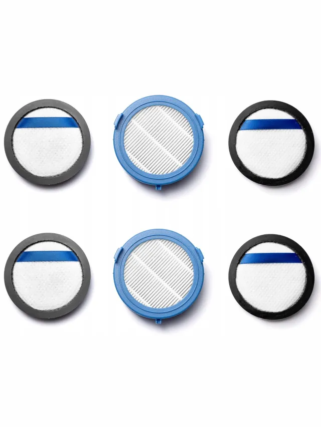 AreoSe Stofzuigerfilter voor Electrolux Power Hygienic 800 ESKW4 - 6 stuks