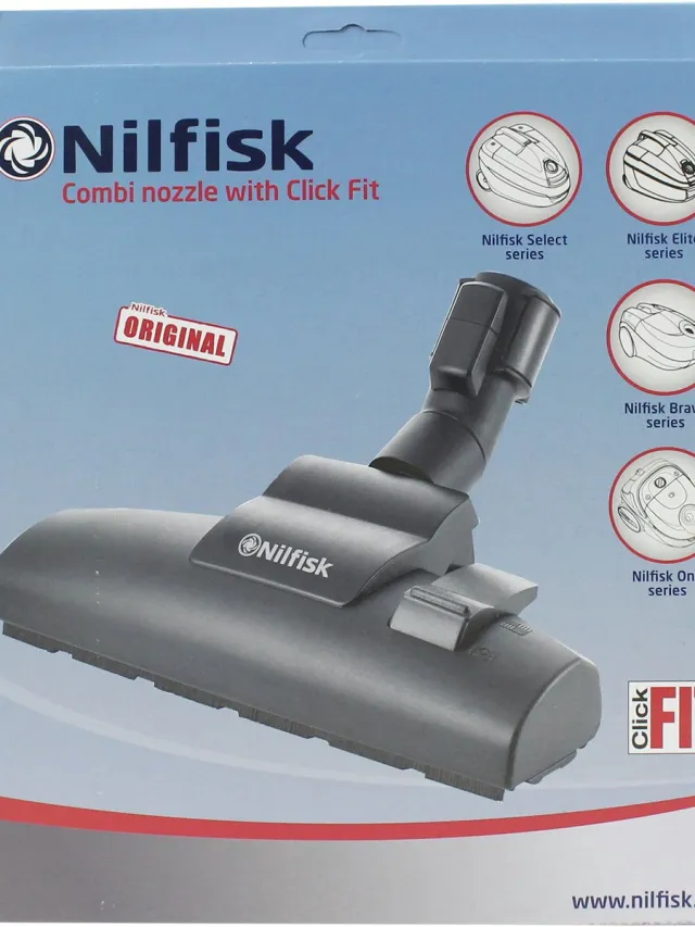 Nilfisk Kombimondstuk 32mm Bravo/Elite/Select Kleurenmix
