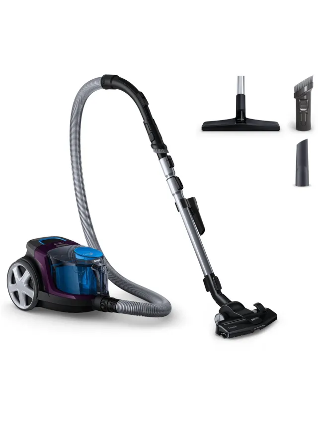 Philips 3000 series PowerPro Compact FC9333/09 - Stofzuiger zonder zak [Multicolor]