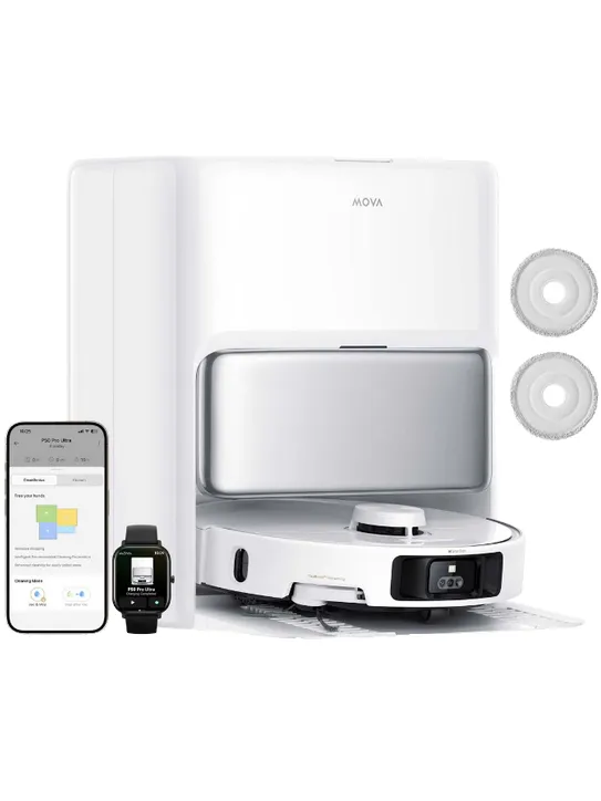 Mova Robotstofzuiger 2in1 P50 Pro Ultra Wit