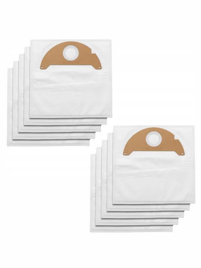 AreoSe Stofzuigerzakken en filters voor Karcher WD2 A2004 2054 MV2 | 6.904-322.0 + Filtr 6.414-552.0 - 11 zakken + 1 filter
