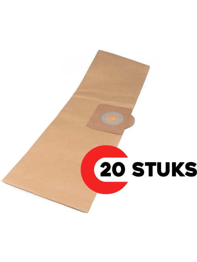 Covako Geschikt voor KARCHER. VOORDEEL 2 x 10 stuks stofzuigerzakken voor 6.959-130.0, Papier. COVAKO Merk
