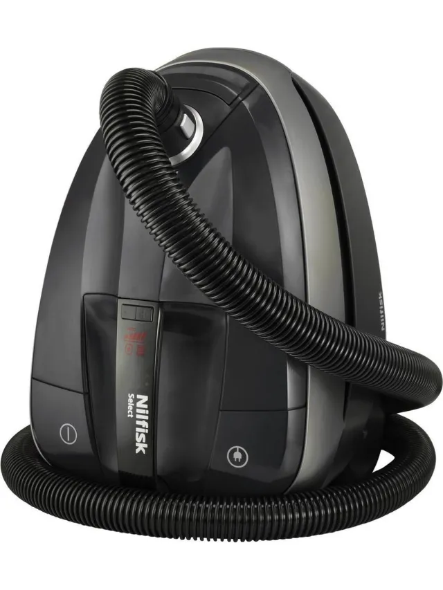 Nilfisk Select Pet Care - Stofzuiger met zak zwart