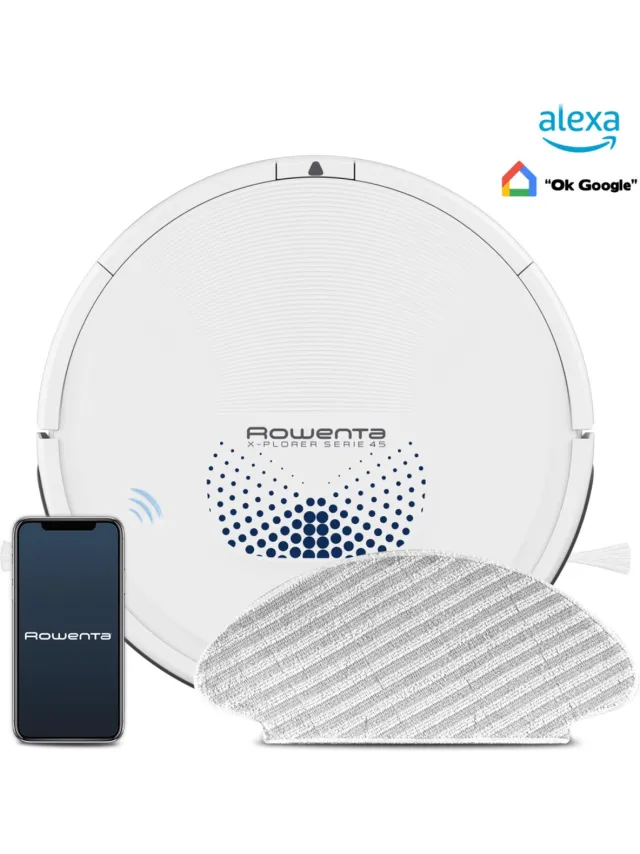 Rowenta X-Plorer Serie 45 RR8277 - Robotstofzuiger Wit