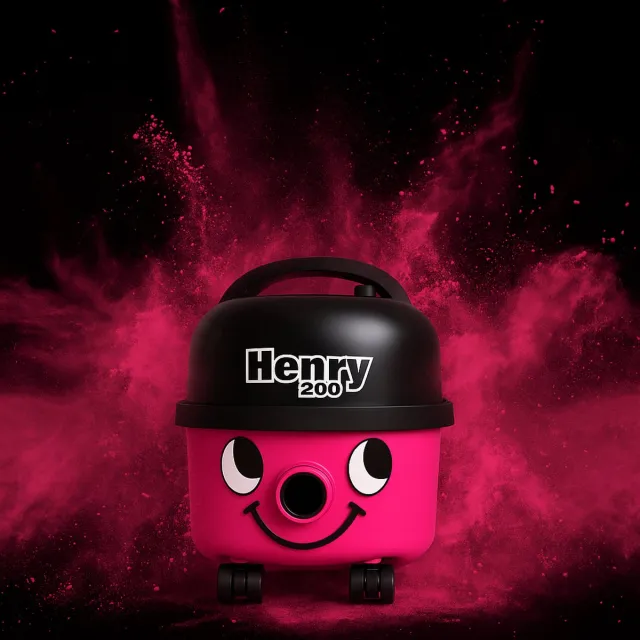 Numatic Henry stofzuiger HVR200-11 - Stofzuiger met zak - Fuchsia - Speciale kleur editie
