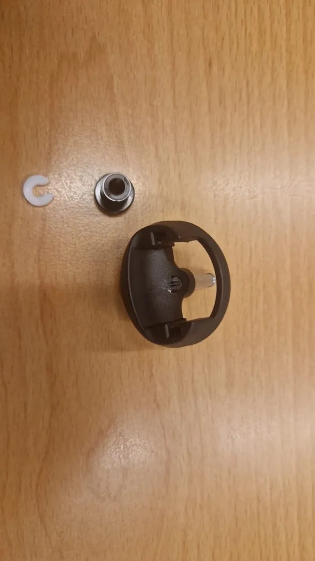Irobot Roomba Combo - Frontwielhouder Zwart