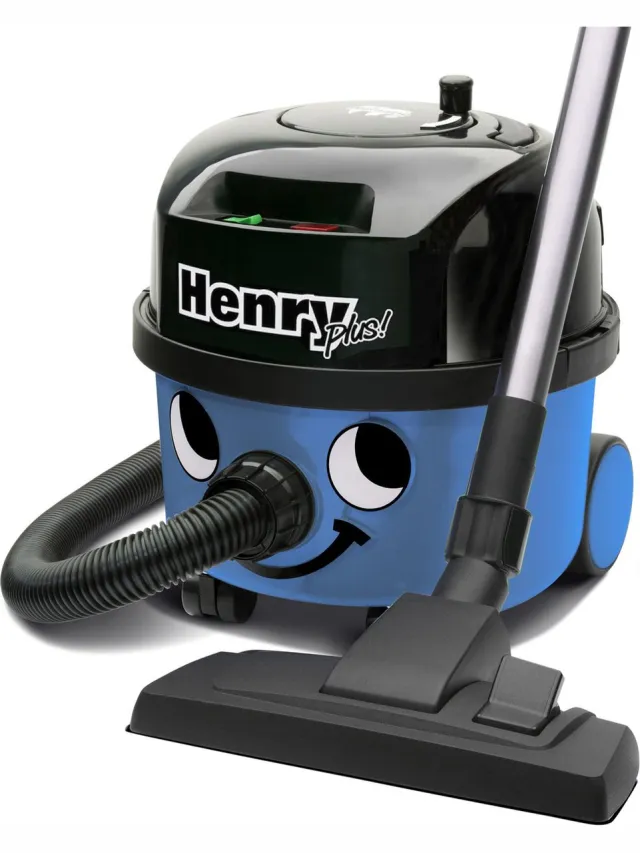 Numatic Henry Plus Hrp201 - Stofzuiger met zak Blauw