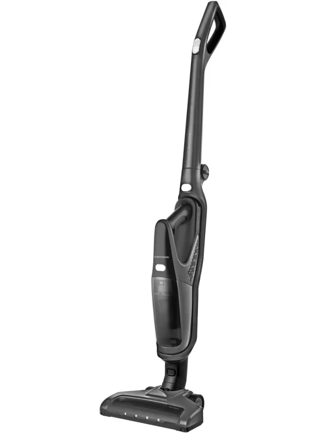 Grundig VCH 9932 - Steelstofzuiger Antraciet, Zwart