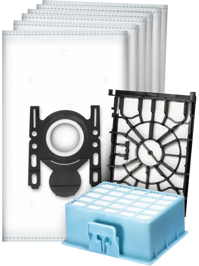 Dparts 10x Dparts G-ALL stofzuigerzakken - 1 HEPA filter - 1 motorfilter - geschikt voor Bosch Move On en Serie 6 stofzuiger - MoveOn - nr. 00579421 - 00576833 - BBZ41FGALL