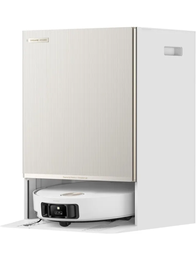 Dreame Matrix10 Ultra White – Robotstofzuiger én dweil met automatische dweilwissel – 30.000 Pa zuigkracht – 100°C zelfreinigend systeem – Voor tapijt, harde vloeren en drempels Wit