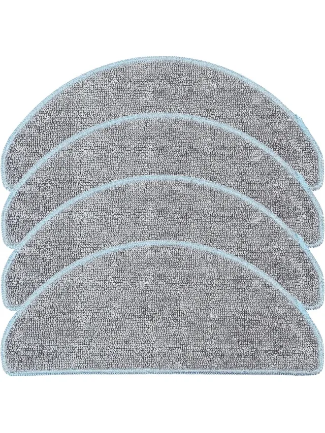 Inf Vervangende dweilpads voor iRobot Roomba Combo Essential Y0112 Grijs