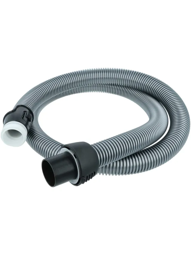 VHBW vervangingsslang compatibel met Electrolux 900274223, 900274222, 900274214, 900274213, 900274221, 900274215, 900274212 stofzuigers - 1,8 m zilver
