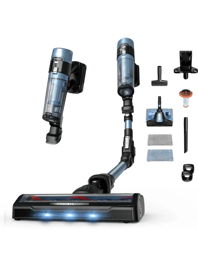 Rowenta RH7AC1 X-Force Flex 10.80/Allergie Aqua Steelstofzuiger zonder zak Blauw