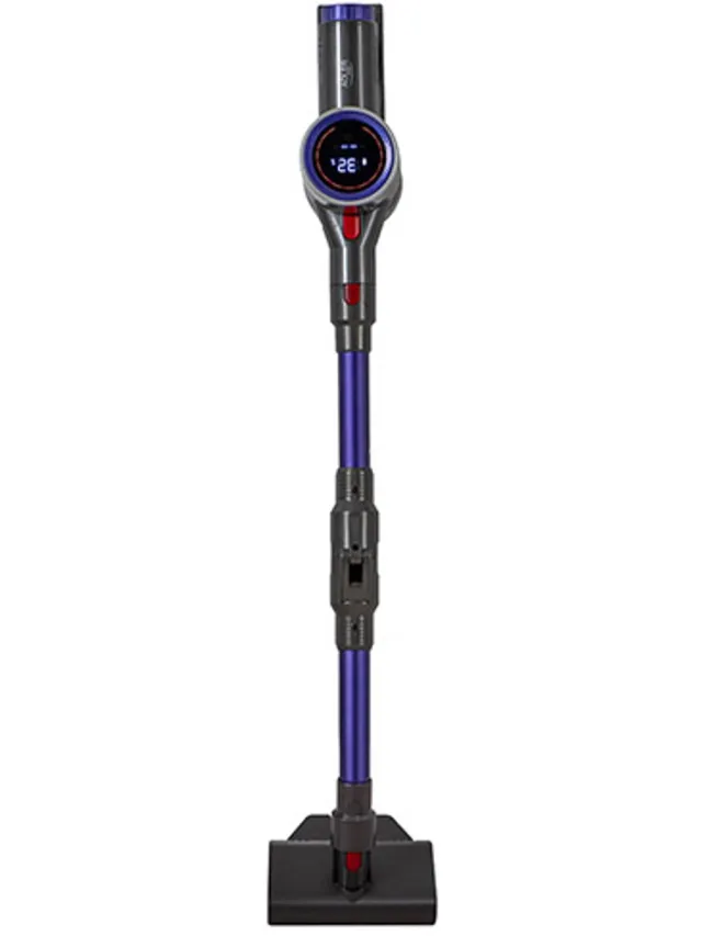Adler AD 7061 - Steelstofzuiger - Draadloos - 350W - 23.000 Pa - HEPA 13 - Blauw Grijs