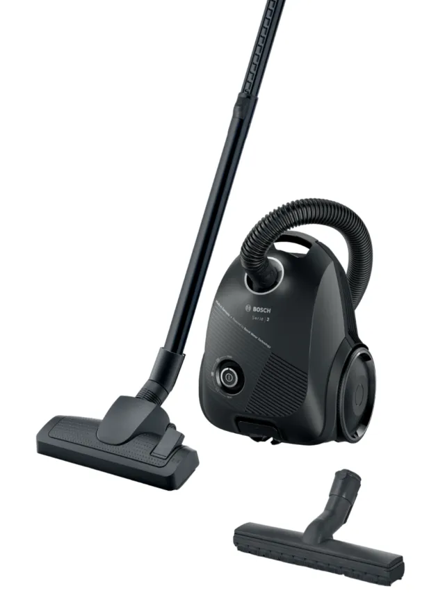 Bosch Bgls2ba3h Serie 2 - Stofzuiger Met Zak Zwart
