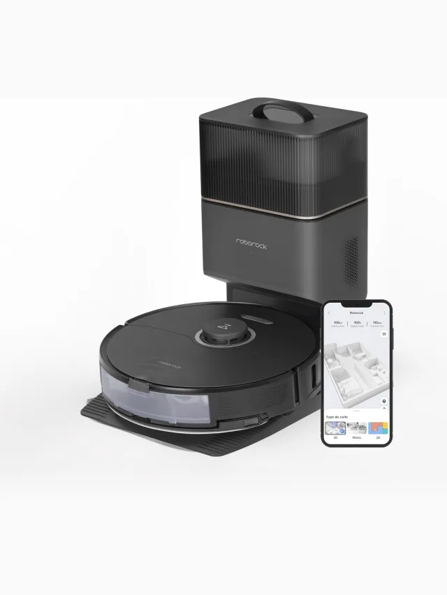 Roborock S8+ Robotstofzuiger met Dweilfunctie Niet beschikbaar