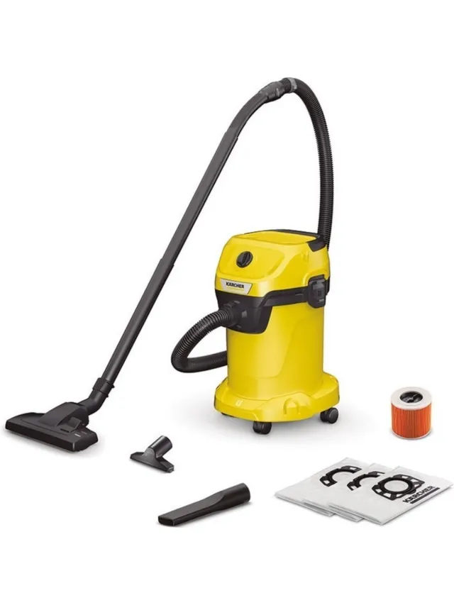 Kärcher Stofzuiger Kärcher 1000W 1000 W Nero