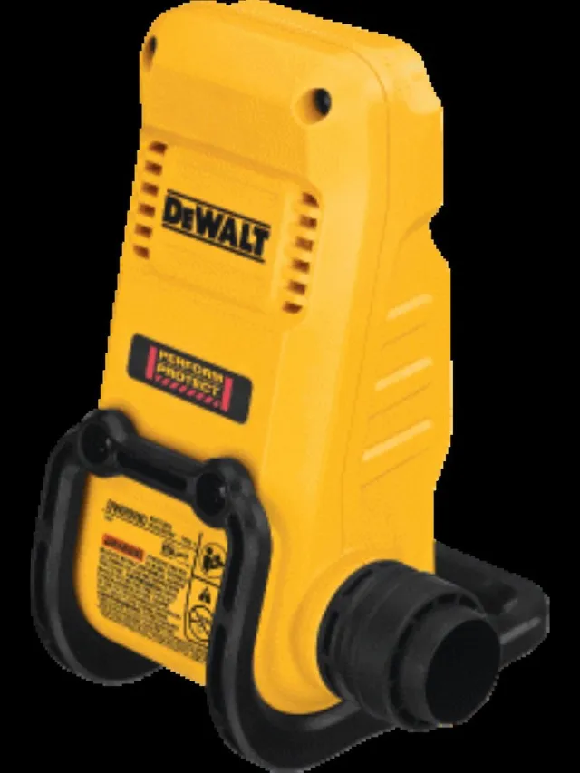 DeWalt Stofafzuigadapter voor Filterreiniging - DWH079D Geel
