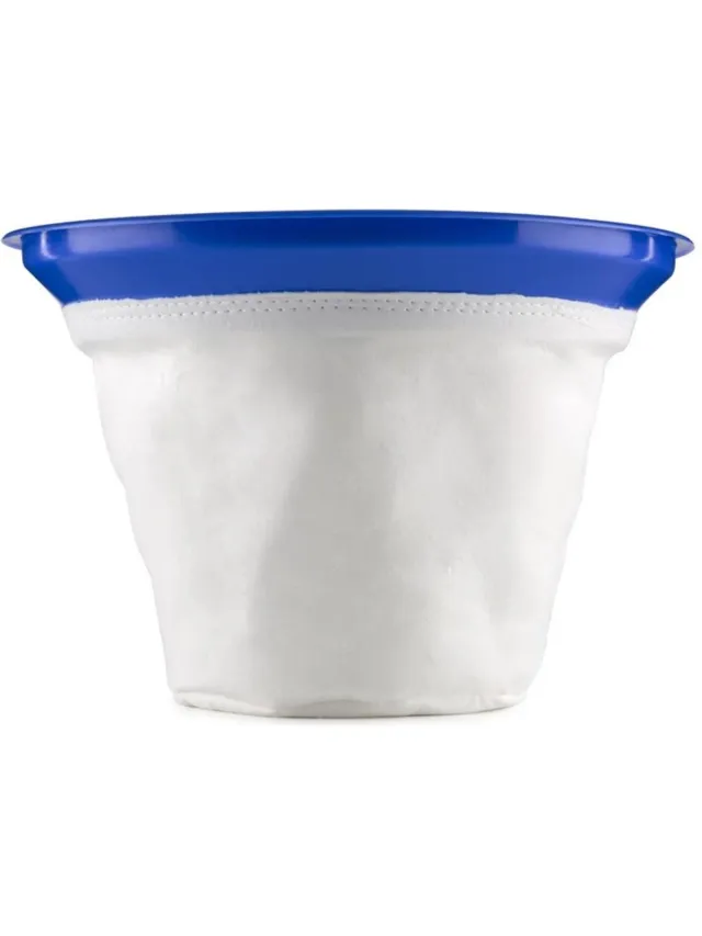 Klarstein Filterzak accessoire voor nat-droogzuiger Textielfilterzak Ø35cm Wit