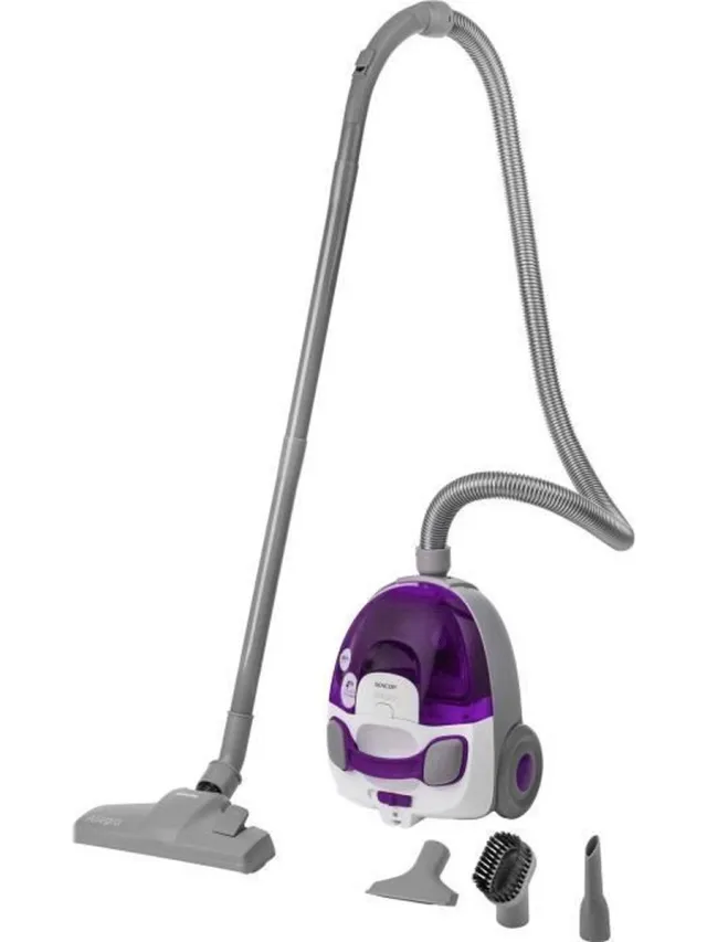 Sencor Zakloze stofzuiger - SENCOR - SVC-512VT - 890 W - 76 dB - 1,5 L - Paars