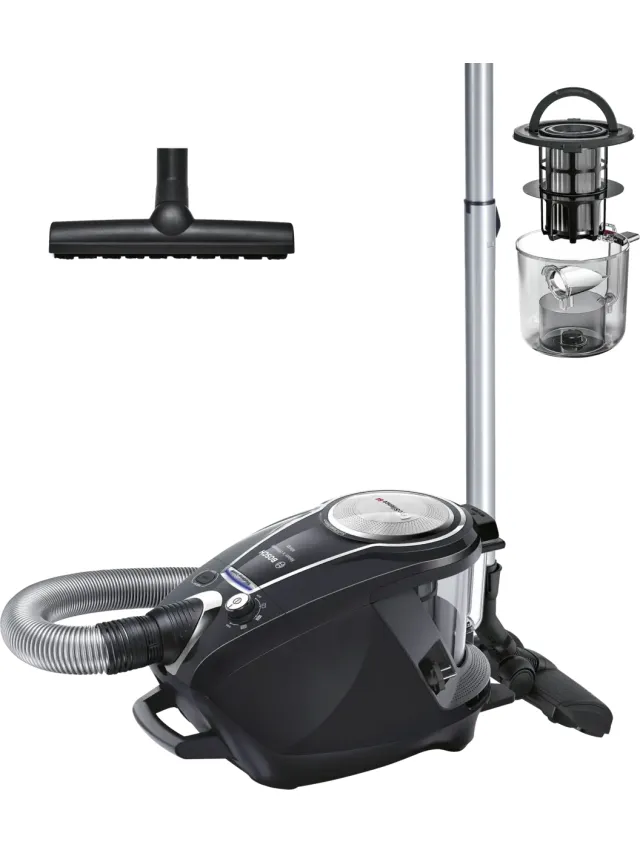 Bosch BGS7SIL64 hoogglans-zwart