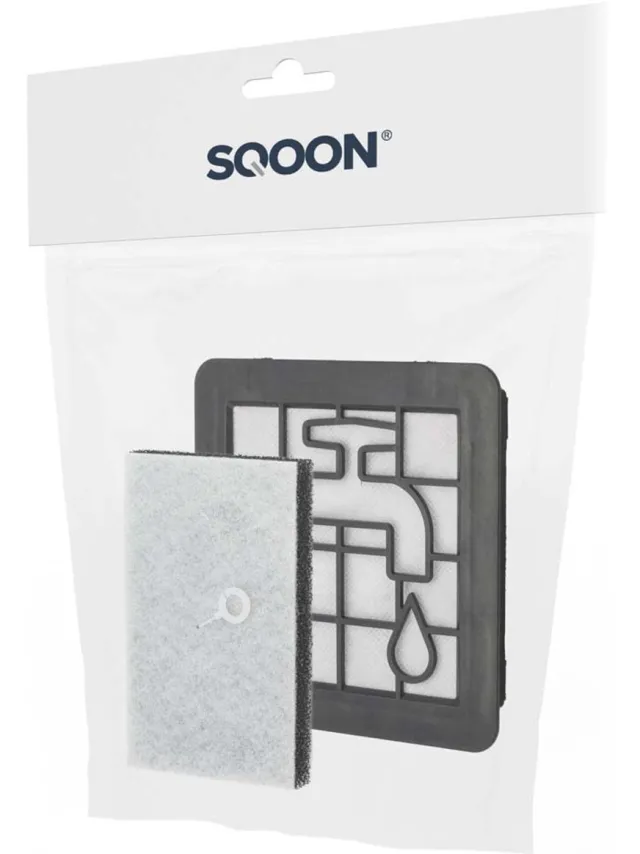 SQOON Stofzuigerfilter Geschikt voor Philips 2000-serie – Model XV1220/01 – Vervangt Origineel XV1220/01 Grijs