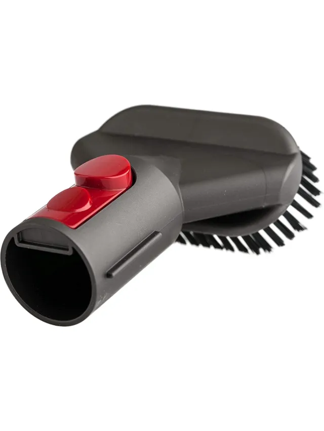 Filterpro QR Stubborn Brush - kleine zuigmond voor Dyson Zwart
