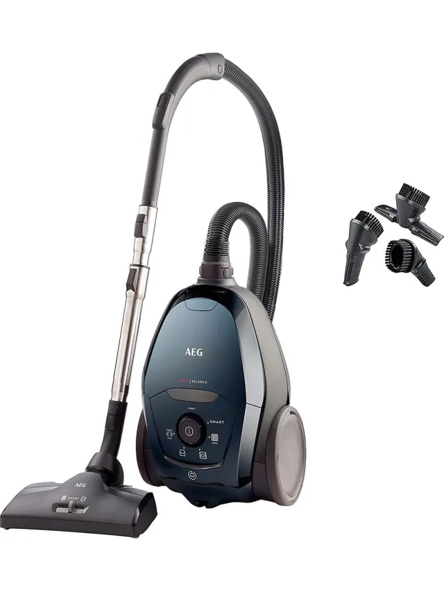 AEG VX82-1-2ST EcoLine - Stofzuiger met zak Black