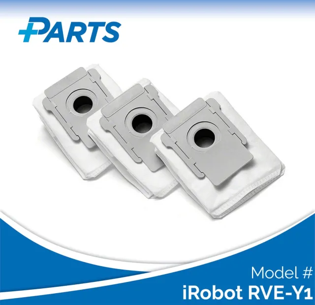 Plus.Parts iRobot RVE-Y1 Stofzakken (3 Stuks, Plus.Parts® alternatief voor 4626194 / 4640235) Overig