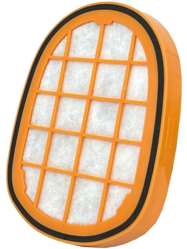 Multaparts motorfilter wasbaar geschikt voor Philips steelstofzuiger | O.a. geschikt voor de SpeedPro Max Aqua 7000, SpeedPro Max Aqua 8000 serie | Alternatief filter voor CP0663/01, CP1100/01, FC5005/01 Geel