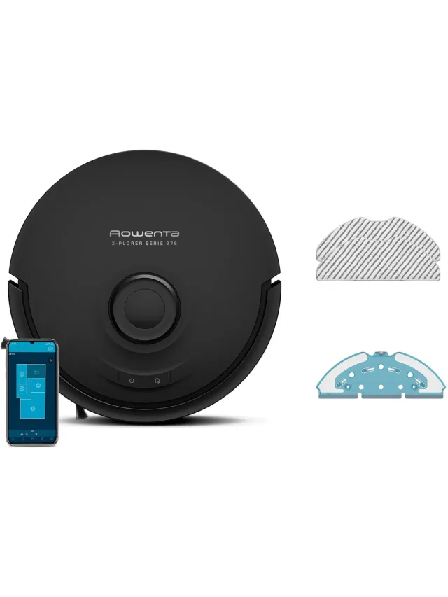 Rowenta RR8865 X-Plorer Serie 275 Robot stofzuiger Zwart
