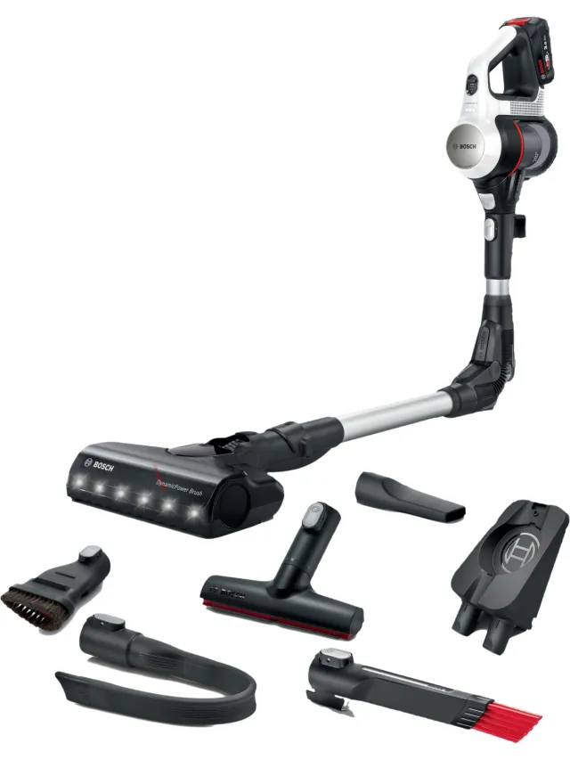 Bosch Bcs711xxl Unlimited 7 - Steelstofzuiger Incl. Kruimelzuiger Accuduur 40 Min Wit