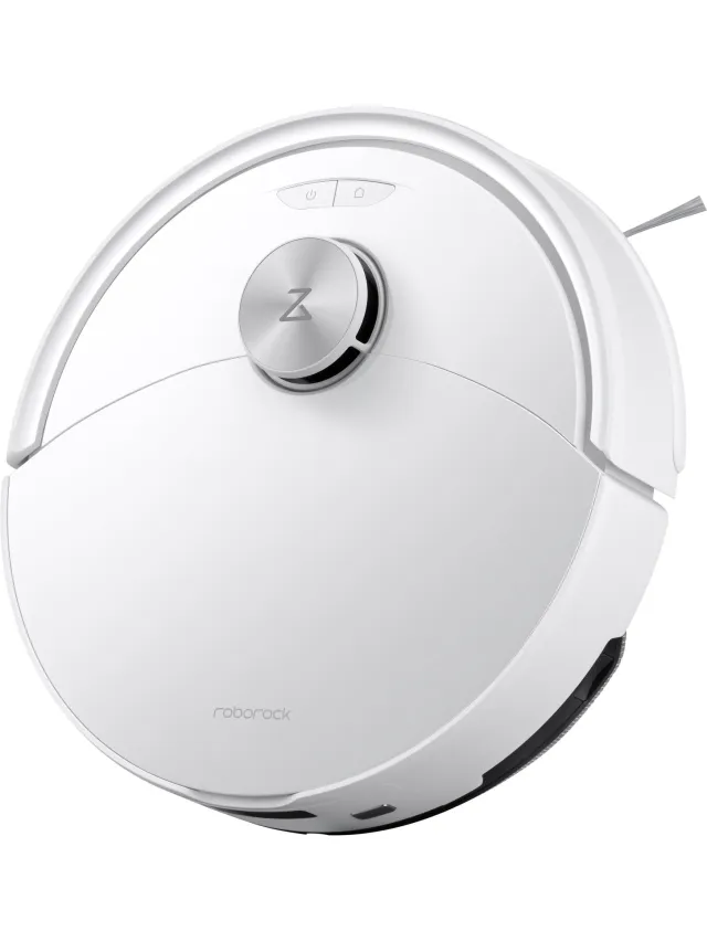Roborock Q10 S5 Robotstofzuiger– 10000 Pa Zuigkracht–Dubbele Anti-klitfunctie–VibraRise 2.0-Systeem– 8 mm Dweillift– PreciSense LiDAR-navigatie–Obstakelvermijding– APP–Wit