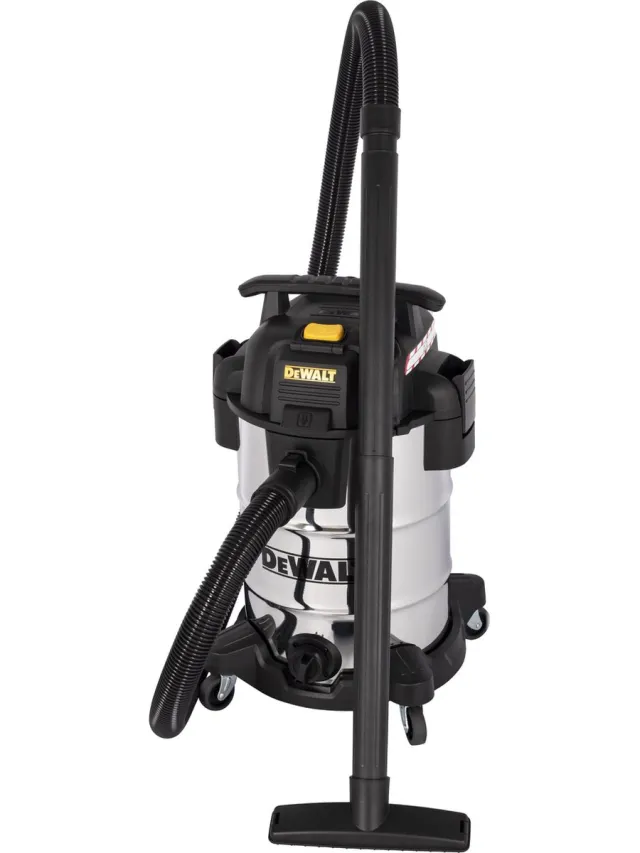 DeWalt DXV30SAPTA 30L RVS Nat- en Droogstofzuiger 230V Inox
