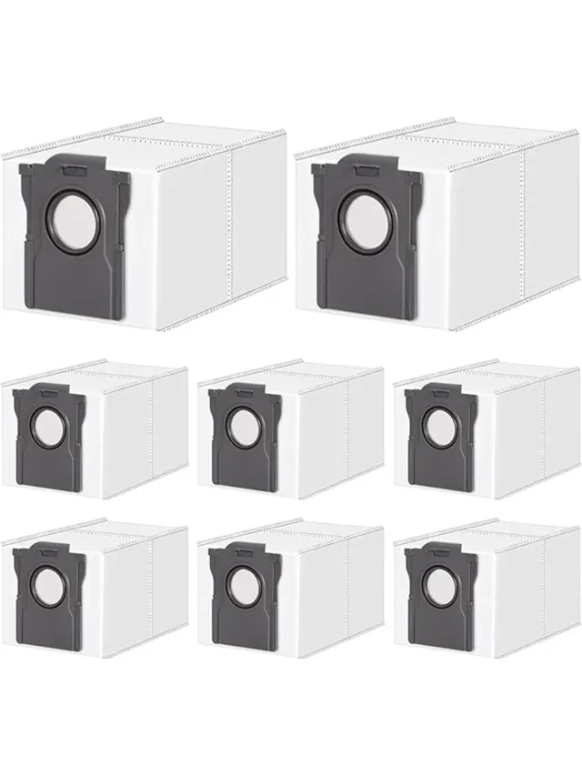 Inf 8 stuks vervangende tassen compatibel met Dreame X40 Ultra