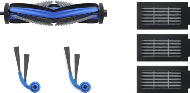 Ecovacs DEEBOT T30C - Standard Service Kit - 1x Anti-Verwarring Hoofdborstel 2x Anti-Verwarring Zijborstels 3x Antibacteriële Filters Divers