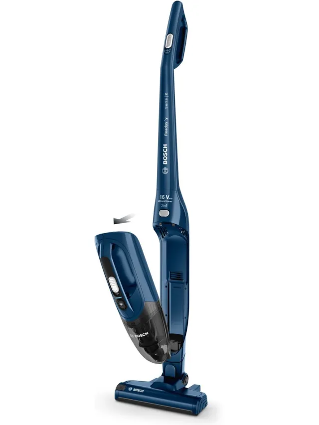 Bosch BBHF216 - dradloze steelstofzuiger - blauw