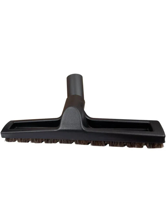 Multaparts Parket zuigmond universeel Ø 35 mm buisaansluiting | Lichtgewicht model met natuurhaar en wieltjes | Geschikt voor o.a. Bosch, Siemens, Miele, Philips*, Rowenta, Samsung en andere merken | Multaparts® huismerk
